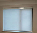 Motorized Shangri-la Blinds Blackout Smart Work with Alexa Remote Control Rechargeable Window Blinds
