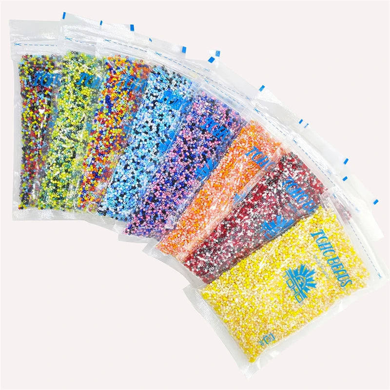 JC Crystal Wholesale Top Quality Glass Seed Beads for Jewelry Making Mixed Color Toho Beads 11/0