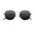Hot Sale Oversized Clear Fashion Round Metal Sunglasses