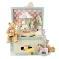 Retro Circus Carousel Music Box Cartoon Amusement Park Music Box Christmas Resin Crafts