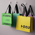 Flat Handle Paper Bags  Stylish Design  Functional at a Low Cost