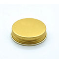 40mm 42mm 44mm 47mm Light Gold/Silver/Black Aluminium Closure Screw Cap Lid for Plastic Jar