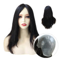 Wholesale Skin Base Wig 6inch 14inch 100% Real Human Hair Women Full Skin Wig Thickness 0.12-0.14mm