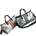 OEM Factory Price Customized New Unisex Fashion Large Capacity Portable Waterproof Sports Gym Travel Boarding Bag PU Material
