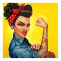 Ever Moment 5d Diy Diamond Painting Tough Girl Needlework ASF662