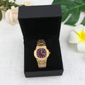 Spot Black Leather Watch Box Female PU Jewelry Box Flip Jewelry Storage Exquisite Jewelry Box