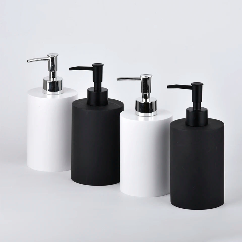 300ml Resin Luxury Empty Hotel Personal Care Packaging Body LotionShower Gel Bottle Lotion Pump Bottle