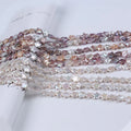 12mm Natural Mixed Color Irregular Shape AA Grade Freshwater Pearl Keshi Loose Pearls Third Party Certified for Jewelry Making