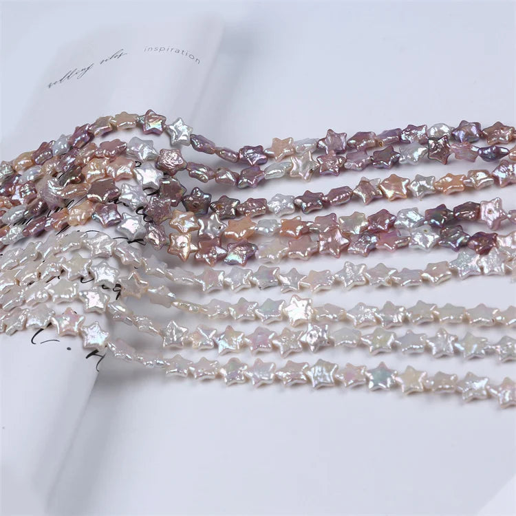 12mm Natural Mixed Color Irregular Shape AA Grade Freshwater Pearl Keshi Loose Pearls Third Party Certified for Jewelry Making