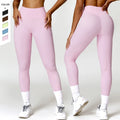 New Arrival Quick-Drying Tight High Waist Hip Lift Women's Gym Sportswear Training Fitness Yoga Pants Leggings Nylon/Spandex
