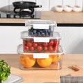 Leak-Proof Food Storage Containers With Airtight Lids Set Food Storage Containers Dishwasher Safe With Lids for Lunch  of 3 BP