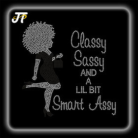 Custom Designer Rhinestone Heat Transfers Iron on - Paperless Machine for Men Clothes T Shirts Decor