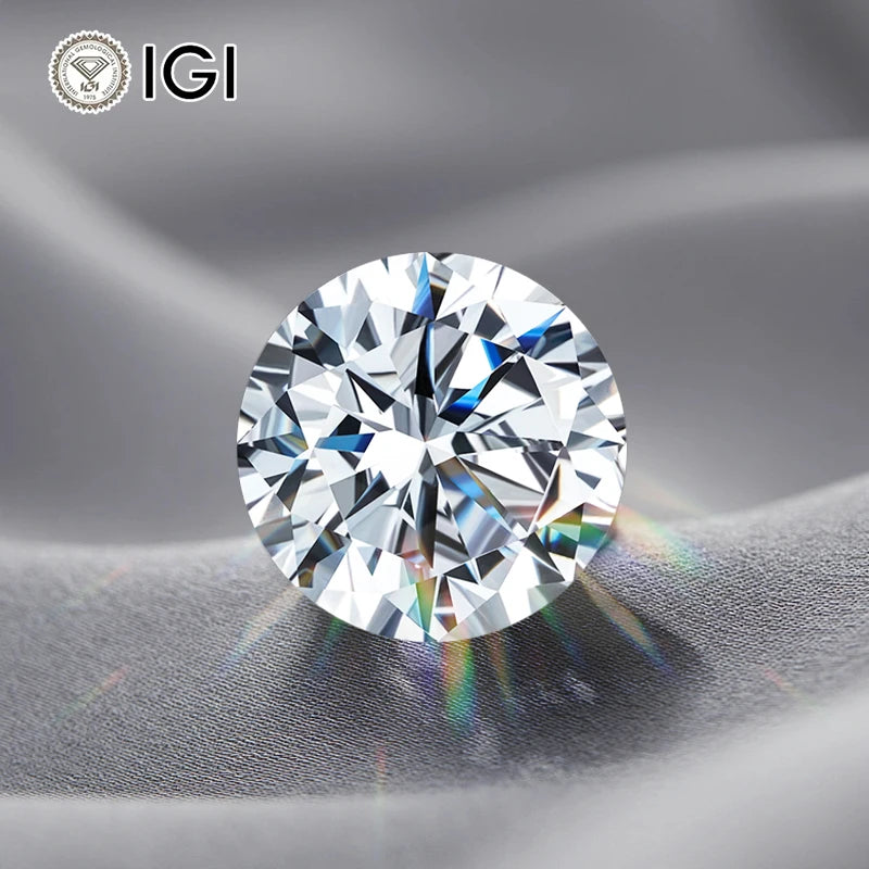 Starsgem1ct  IGI Certificate VVS VS Wholesale Lab Created Diamond Loose HPHT CVD Lab Grown Diamond
