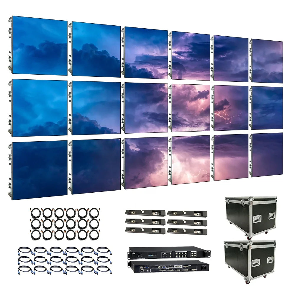 RAYBO Outdoor P3.91 Rental LED Video Wall IP65 Waterproof HD LED Display for Live Football Broadcasts and Fan Zones