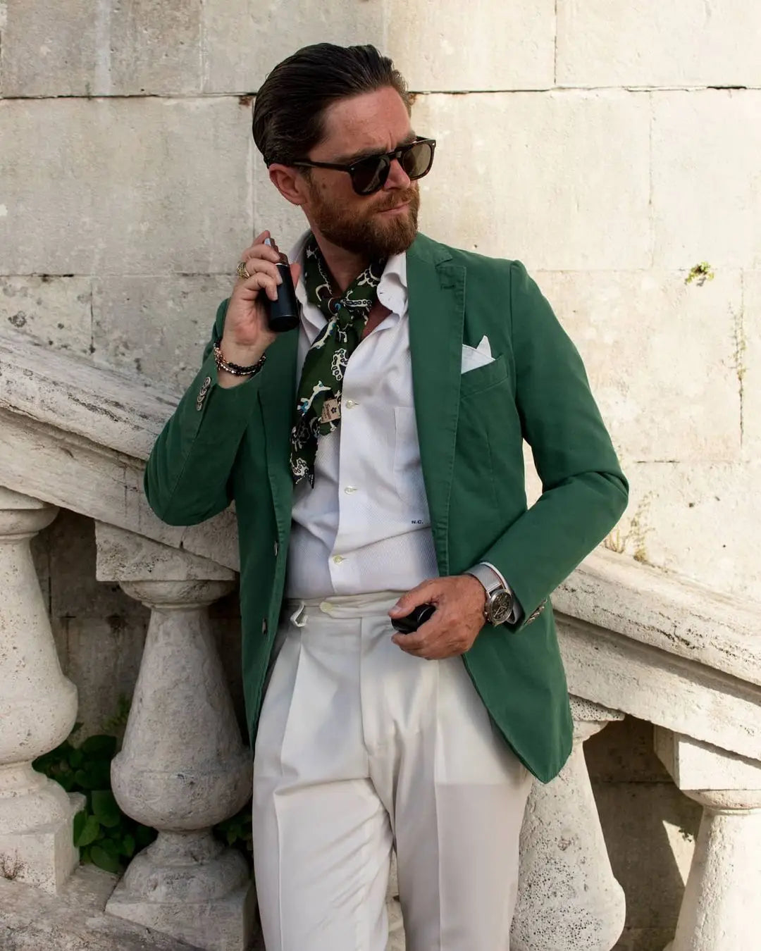 Dark Green Slim Men Suits Handsome Wedding Groomsmen Casual Tuxedo Party Prom Business 2 Pieces Blazer Groom's Suit Sets