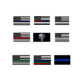 Wholesale Ready Stock 3 X 5 Feet American Thin Blue Line  Flag