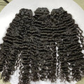 Drop Shipping Burmese Raw Human Double Drawn Curly Raw Indian Unprocessed Burmese Hair Bundles