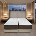 Zipper Connect Split Pocket Spring Mattress Roll in a Box Split Hotel Mattress