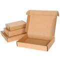 Wholesale Custom Logo Flat Corrugated Paper Box Recyclable Environmental Matt Lamination Embossed Folding Folder Design