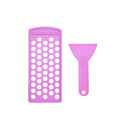 PP Plastic Lip Balm Tube Filling Tray Plastic Mold For DIY Lip Gloss Craft and Cosmetic Use