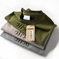 Custom High Quality 100% Cotton Men Oversized T Shirt Men's Blank O-neck Tshirt Custom 3d Emboss