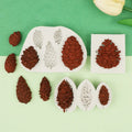 Diy Fondant Baking Mold Pine Cone Cake Decorating Silicone Molds