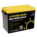 GoKWh Rechargeable Long Life 12V 12.8V 340Ah 320Ah 100Ah 200Ah 300Ah 280Ah Solar Battery Pack Cell LiFePO4 Lithium Ion Batteries