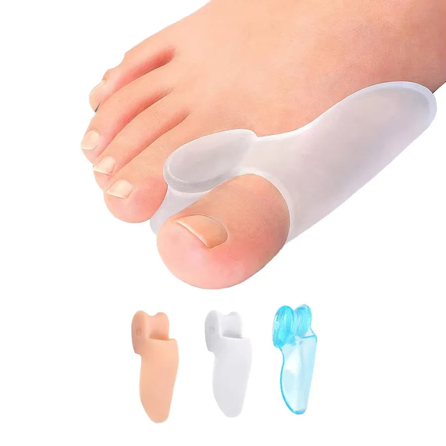 Foot Care Pain Relief Silicone Gel Hallux Valgus Corrector Big Toe Separator