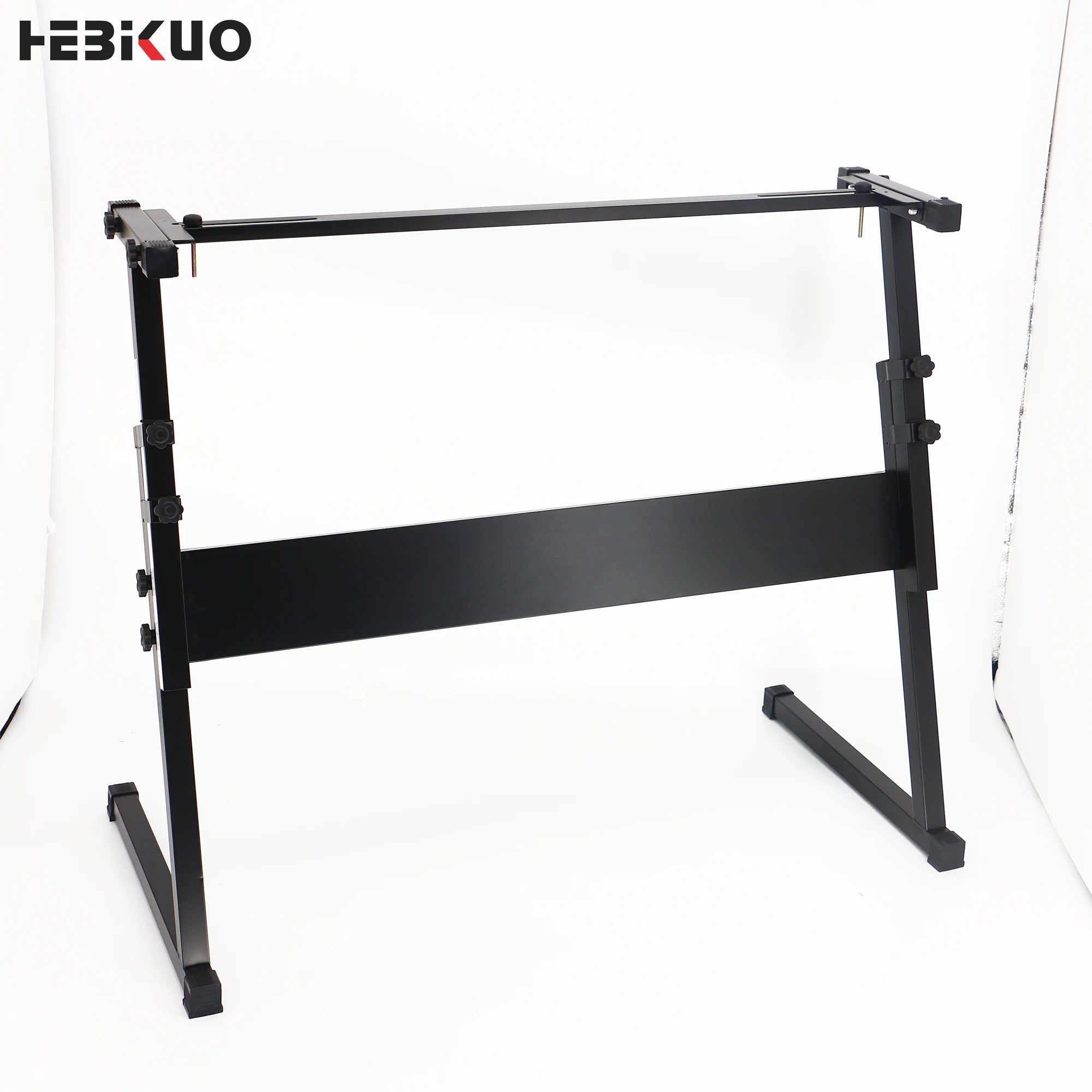 HEBIKUO Q-1B High Grade Electronic Organ Stand Z Type Lift-Adjustable Keyboard Stand for 54/61 Key Electronic Piano