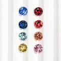 Goldleaf Wholesales GRC Report Lab Grown Sapphire 5mm 6mm 8mm Round Shape Loose Gemstones for Jewelry Making Heat Treatment