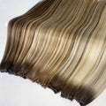 2026 Haiyi Factory Hot Selling 100% Human Remy Cuticle Aglined Can Be Cut Genius Weft Hair Extensions