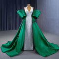 High-End Luxury Evening Dress Two-Wear Detachable Halter Neck and Tail Dress Same Style As Stars Rsm231081