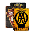 Fast Shipping Preciser Vintage Retro Metal Signs Tin Cars Logo Tin UV Printing Metal Plate Signs Bar Decoration Wall Art