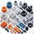 Customized Precision Parts Prototype Milling Turning Services CNC Machining Metal Brass Plastic Prototype Services Customized