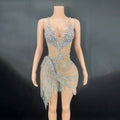 2024 Wholesale Women's Clothing Luxury Skin Illusion Net for Dresses Sexy Dresses Women Night MegaBDM