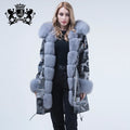 Fashion Fur Parka Lady Parka With Real Fur Manufacturer Wholesale Price Parkas
