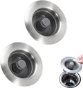 Universal 3-in-1 Stainless Steel Kitchen Sink Aid Plug Water Leakage Proof Pop-up Plug Sink Sealing Strainer Drain Filter