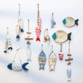 Nautical Theme Eco-Friendly HYF02 Modern Mediterranean Wooden Wall Art Hanging Decor