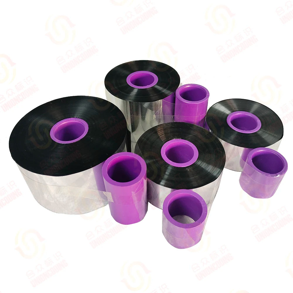 Compatible TTO Thermal Transfer Overprinter Ribbon 55mm VJ 6530 Tto Ribbons Wax Resin Supplier