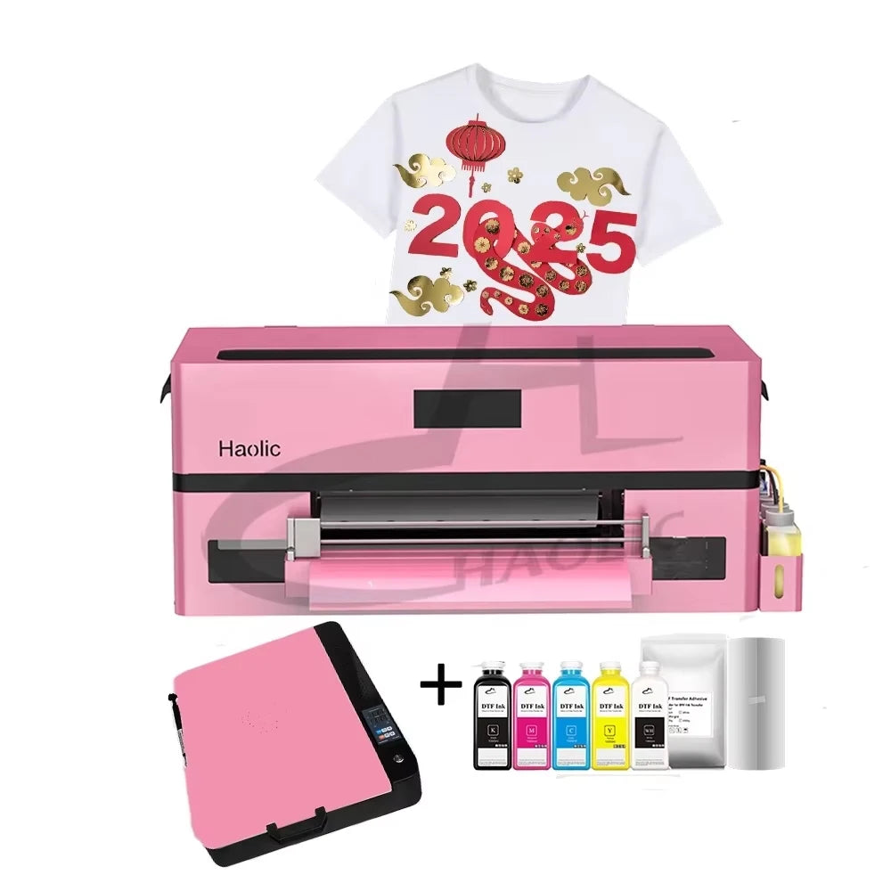 2025 Best Quality A3 XP600 Print Head Direct-to-Film Tshirt Printer Machine New Condition 1 Year Warranty for Small Businesses