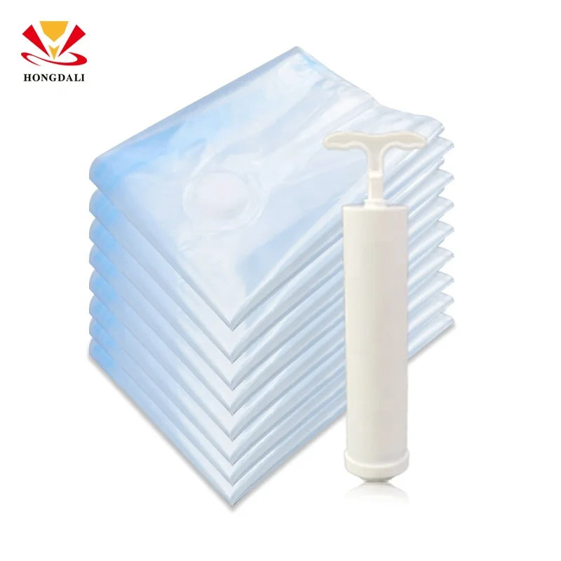 Wholesale Transparent Plastic Drawers for Dustproof Compression Vacuum Storage Factory Price Living Room Travel Storage Bags