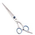 JP Steel 7\" Straight Dog Grooming Scissors Stainless Steel Pet Hairdressing Shears with Sharp Tip Model Z4001