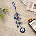 Turkish Evil Eye Wind Chime Ornaments Middle East Hot Blue Eyes Diy Bell Metal Wind Chime Pendant Wholesale