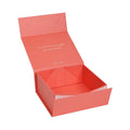 Plain Printed Magnetic Closure Flap Elegant Bespoke Paper Cardboard Gift Boxes With Hinged Lid