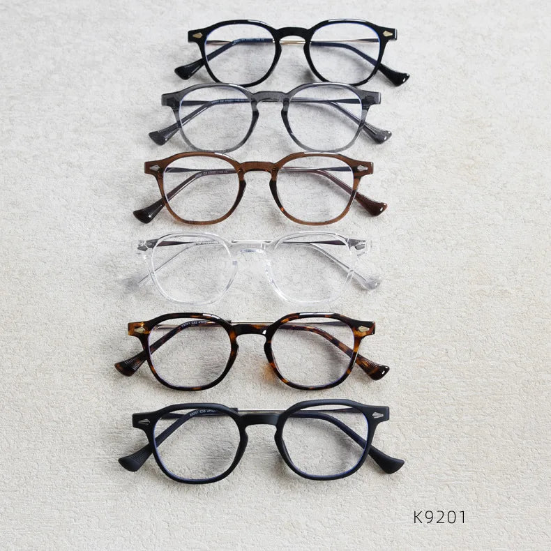 2026 Retro Men's Myopia Glasses Optical Lenses With Recipe Men's Reading Glasses Blue Light Blocking Women Eyeglass Frame