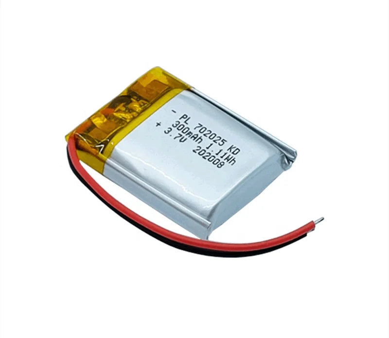 302025 402025 502025 602025 702025 802025 902025 102025 3.7V 300mAh Rechargeable Li Polymer Battery with Pcb
