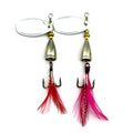7cm/9.5g Lifelike Metal Spoon Artificial Fishing Lures Spinner Bait