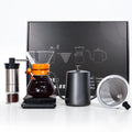 Pour Over Drip Kettle With Manual Grinder Premium Gift Camping Coffee Set Outdoor Travel Portable Coffee Maker Set