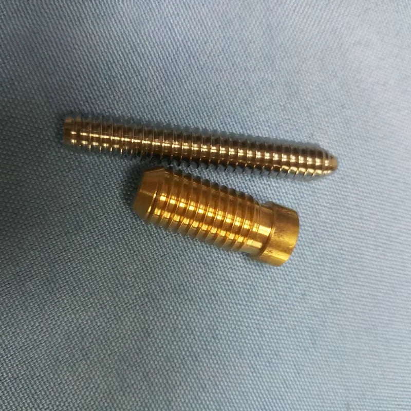 Xmlivet 5/16-14 Cue Joint Screw Metal Billiards Pool Cue Joint Thread Female Pin and Male Insert Wholesale China