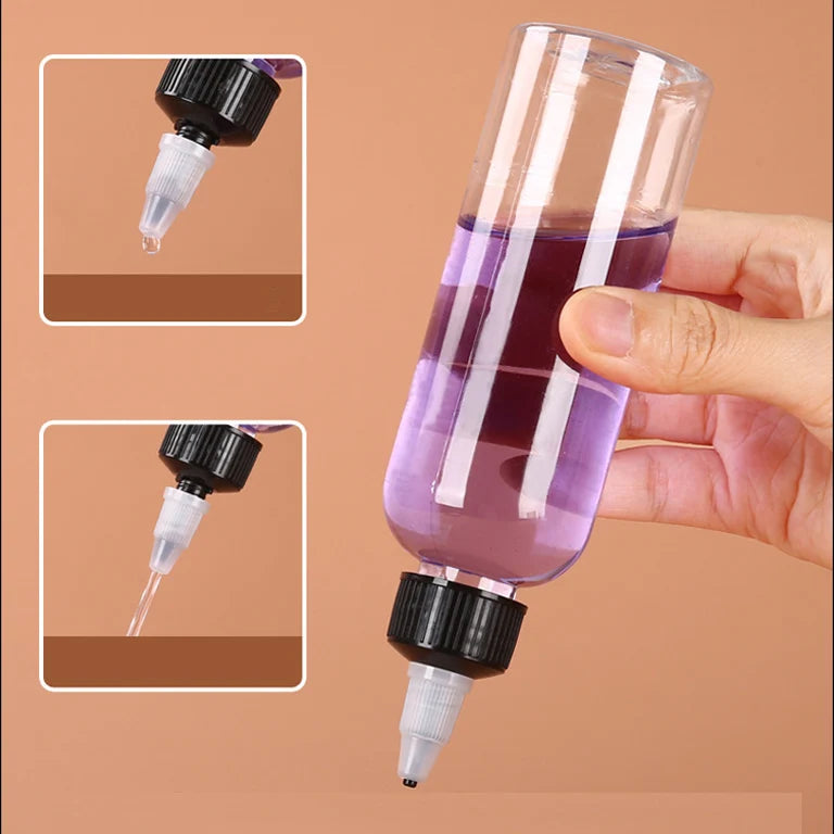 2024 Collection of PET Plastic Squeeze Glue & Liquid Dropper Bottles 50ml & up with Twist Cap and Custom Logo